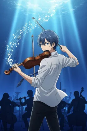 Ao no Orchestra Anime Kapak