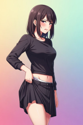 Iya na Kao sare nagara Opantsu Misete Moraitai