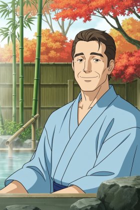 Meitou ''Isekai no Yu'' Kaitakuki: Around 40 Onsen Mania no Tensei Saki wa, Nonbiri Onsen Tengoku deshita