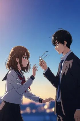 Suki na Ko ga Megane wo Wasureta